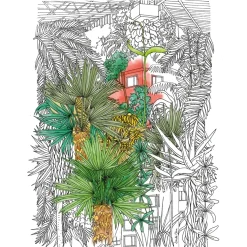 Loisirs Créatifs|Tempsl 20 illustrations à colorier - Villes sauvages