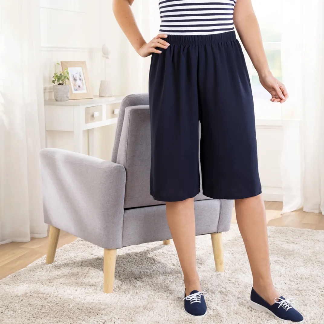 Vêtements|Tempsl Jupe culotte marine