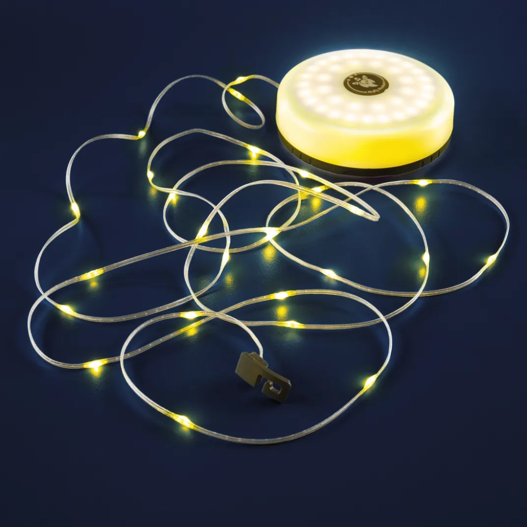 Décorations Jardin Et Extérieur|Tempsl Lampe et guirlande ajustable nomade