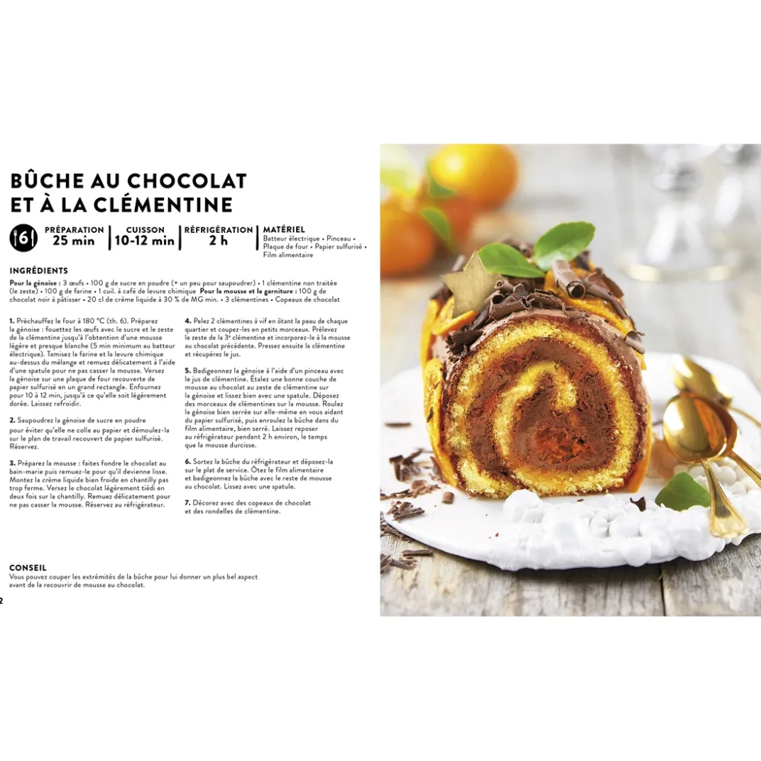 Repas De Noël|Livres De Cuisine|Tempsl Livre Fait Maison : Bûches et galettes