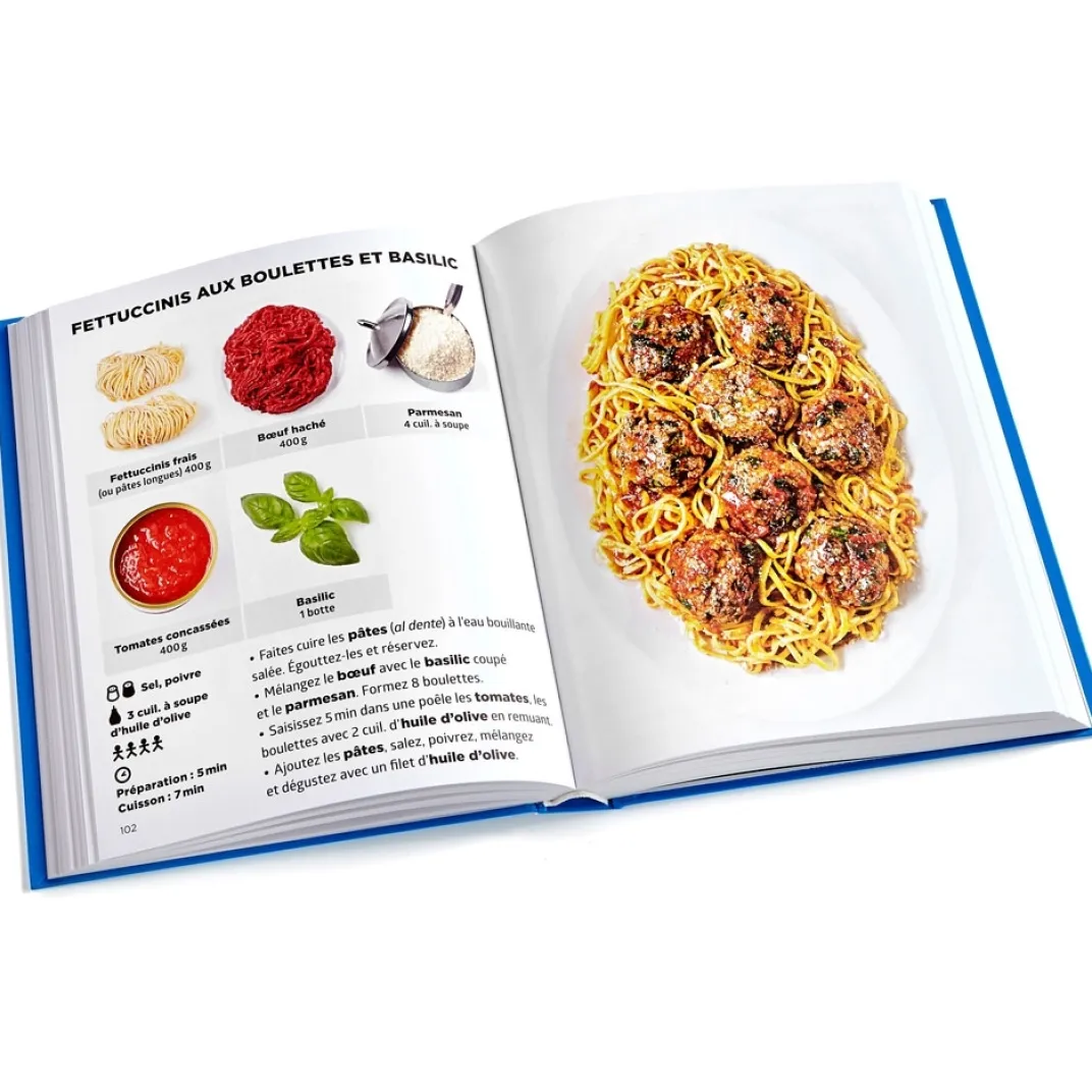 Livres De Cuisine|Tempsl Livre Simplissime pâtes les + faciles du monde