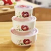 Fraîcheur / Conservation|Tempsl Lot de 3 boîtes rose