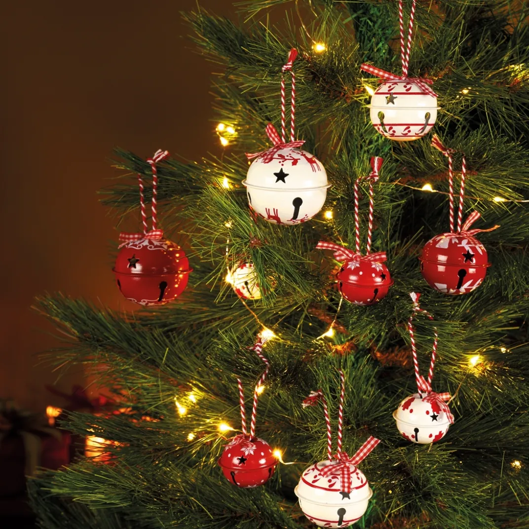 Décorations Intérieures Noël|Décorations|Tempsl Lot de 14 clochettes