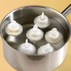 Cuisson Et Accessoires|Tempsl Lot de 6 Easy Eggs pour la cuisson des oeufs durs