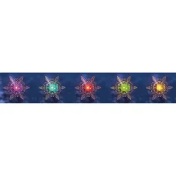 Décorations Intérieures Noël|Décorations Extérieures Noël|Tempsl Lot de 2 flocons fenêtre