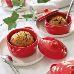 Idées Cadeaux Noël|Cuisson Et Accessoires|Tempsl Lot de 4 mini-cocottes Pradel France ®