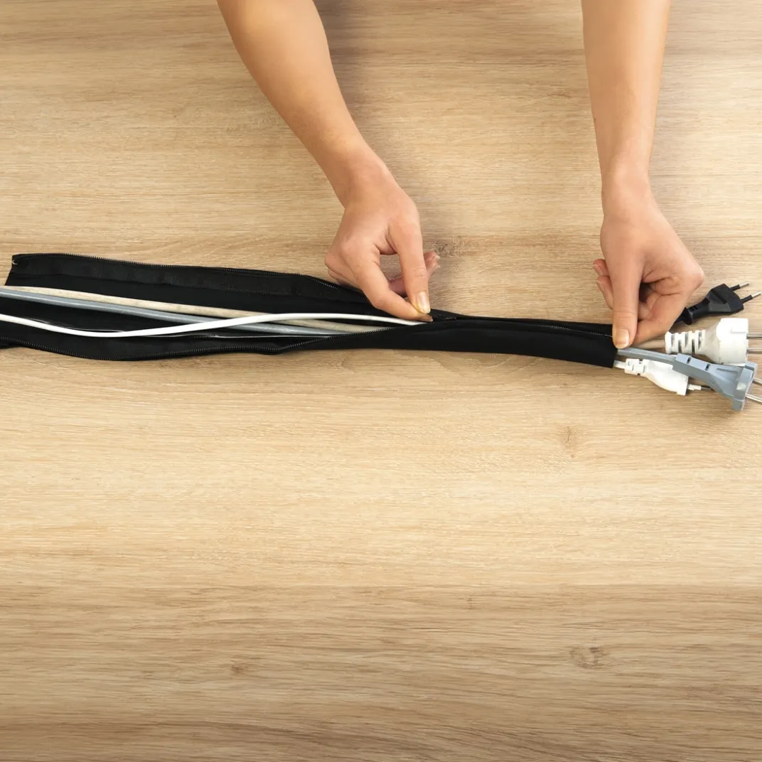 Accessoires Bureau|Tempsl Lot de 4 organisateurs de câble