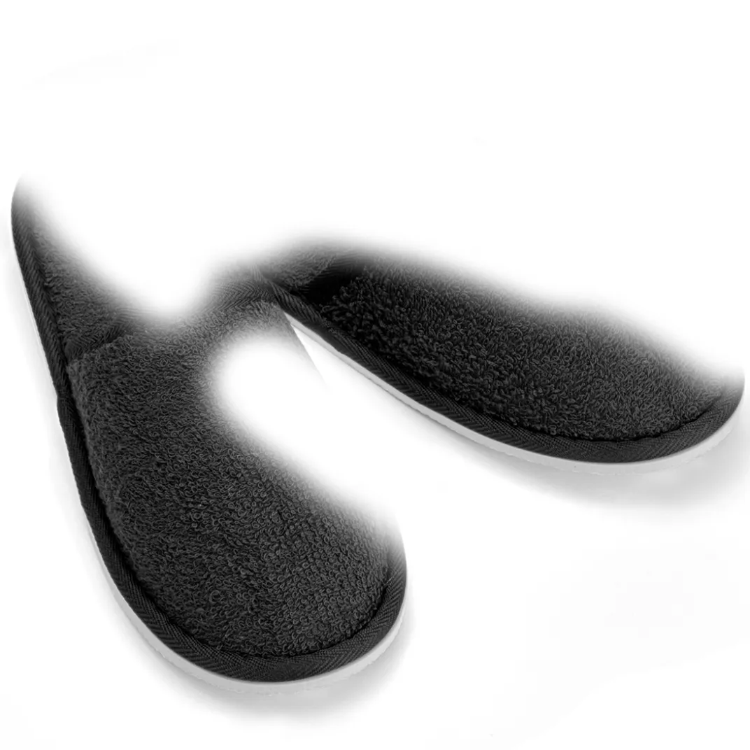 Salle De Bain Et Hygiène|Tempsl Lot de 2 paires de chaussons bain Bleu + Blanc - taille 38/39
