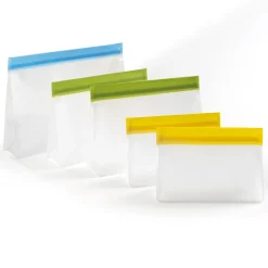 Fraîcheur / Conservation|Tempsl Lot de 5 sachets réutilisables