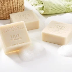 Salle De Bain Et Hygiène|Tempsl Lot de 3 savons au lait d'ânesse