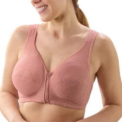 Sous-Vêtements|Tempsl Lot de 3 soutiens-gorge zippés Gris + vieux rose + chair - taille M