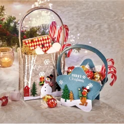 Décorations Intérieures Noël|Décorations|Tempsl Lot de 2 suspensions feutrine