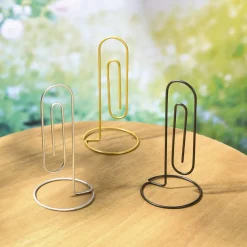 Accessoires Bureau|Tempsl Lot de 3 trombones support mémos