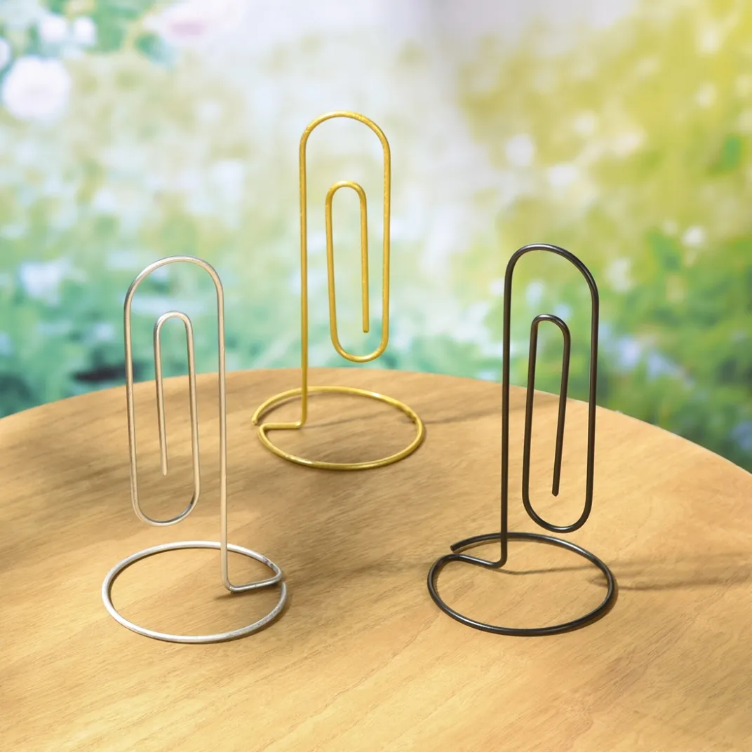 Accessoires Bureau|Tempsl Lot de 3 trombones support mémos