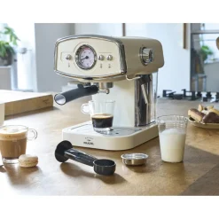 Petit Électroménager|Accessoires Petit-Déjeuner|Tempsl Machine expresso vintage PRADEL FRANCE®