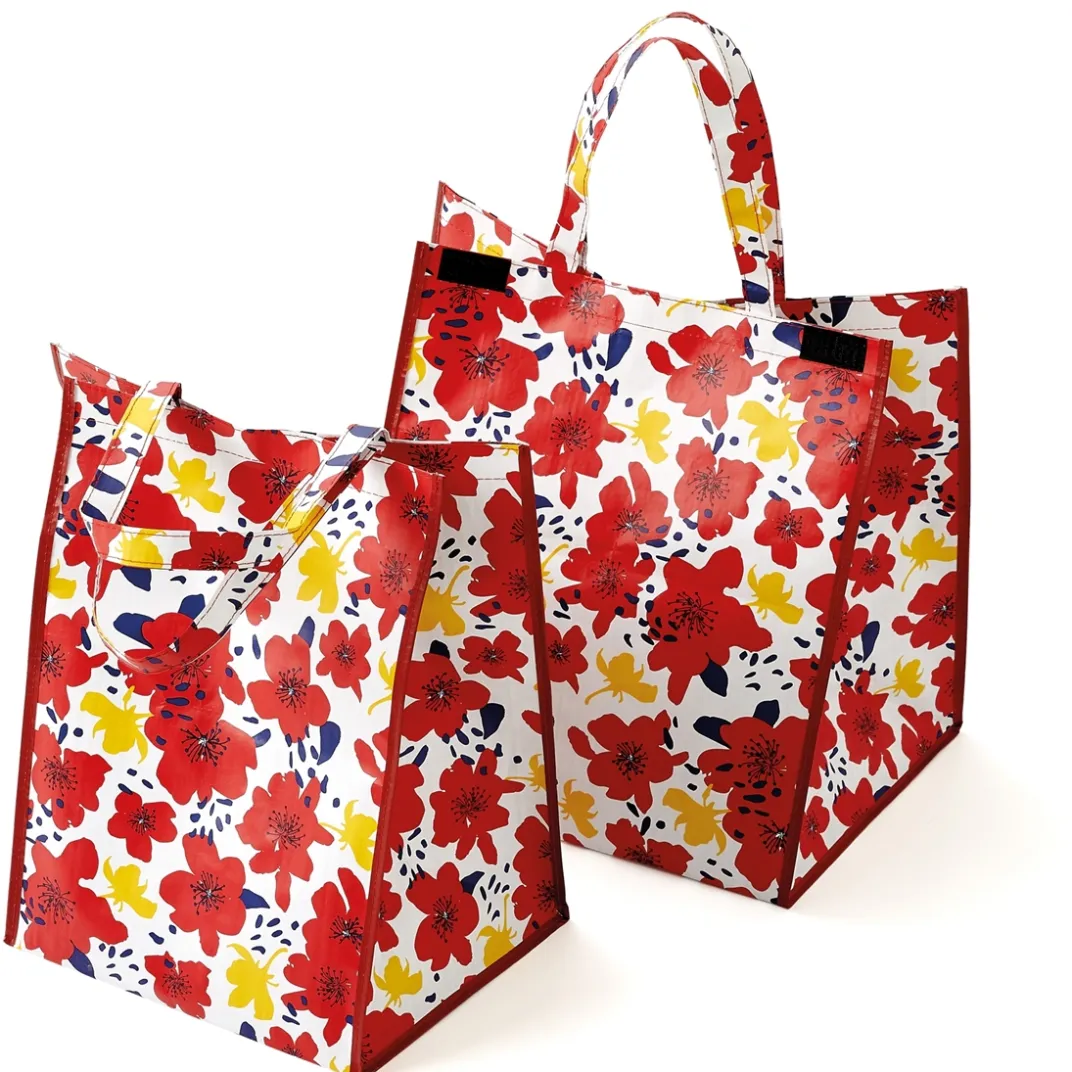 Organisation Et Entretien|Tempsl 2 maxi sacs fleuris