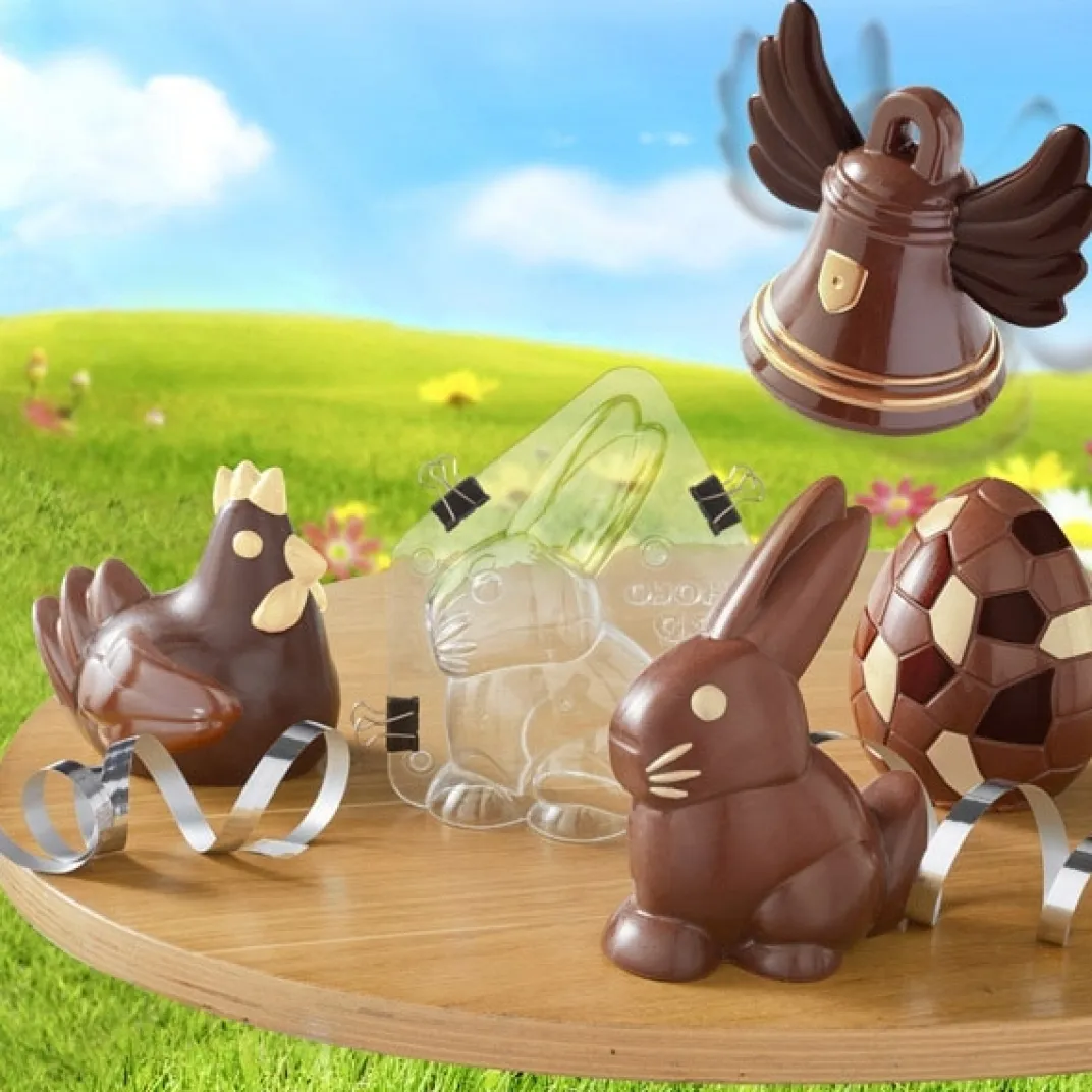 Accessoires Pâtisserie Et Confiture|Tempsl Moule de Pâques Lapin