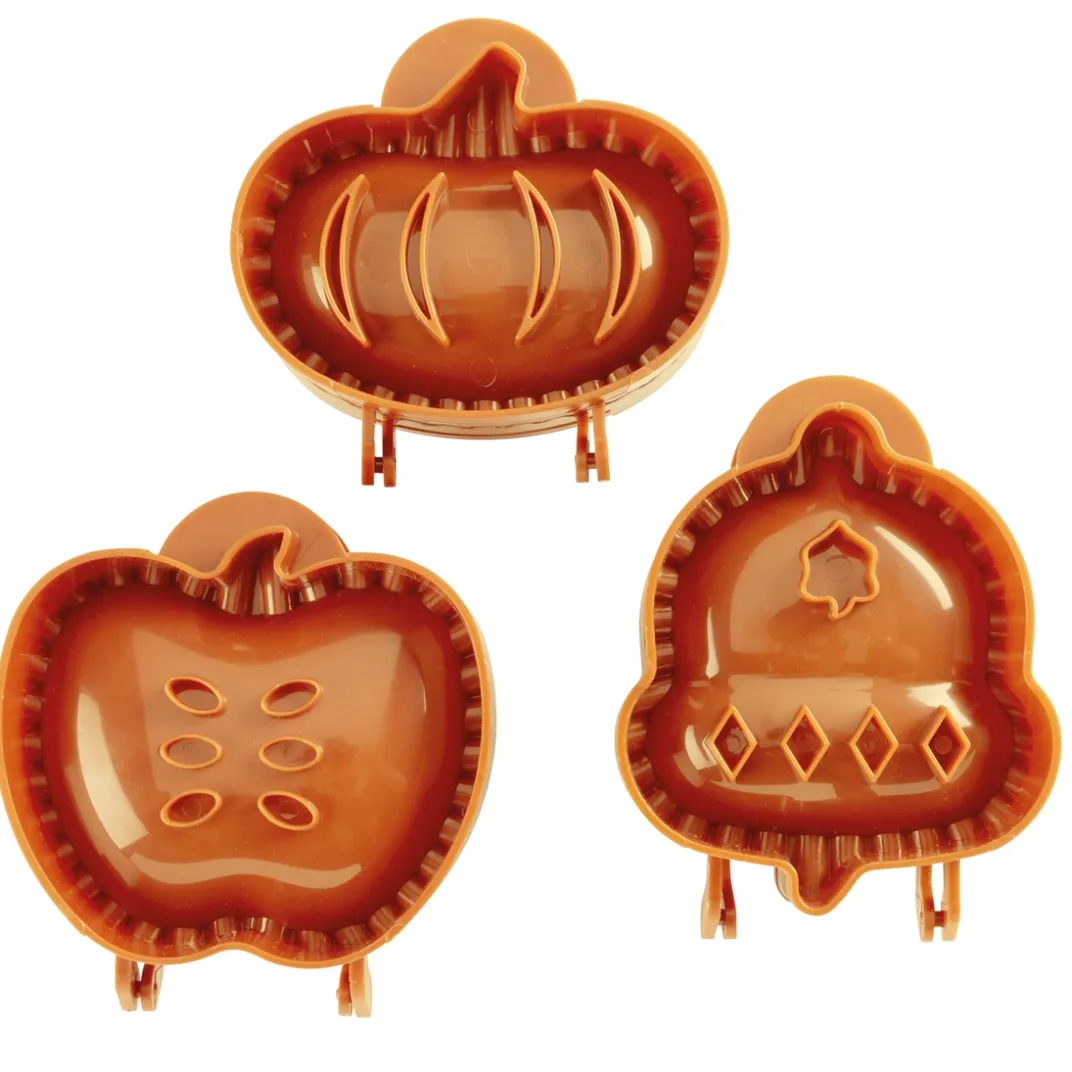 Accessoires Pâtisserie Et Confiture|Tempsl 3 moules chaussons d'automne