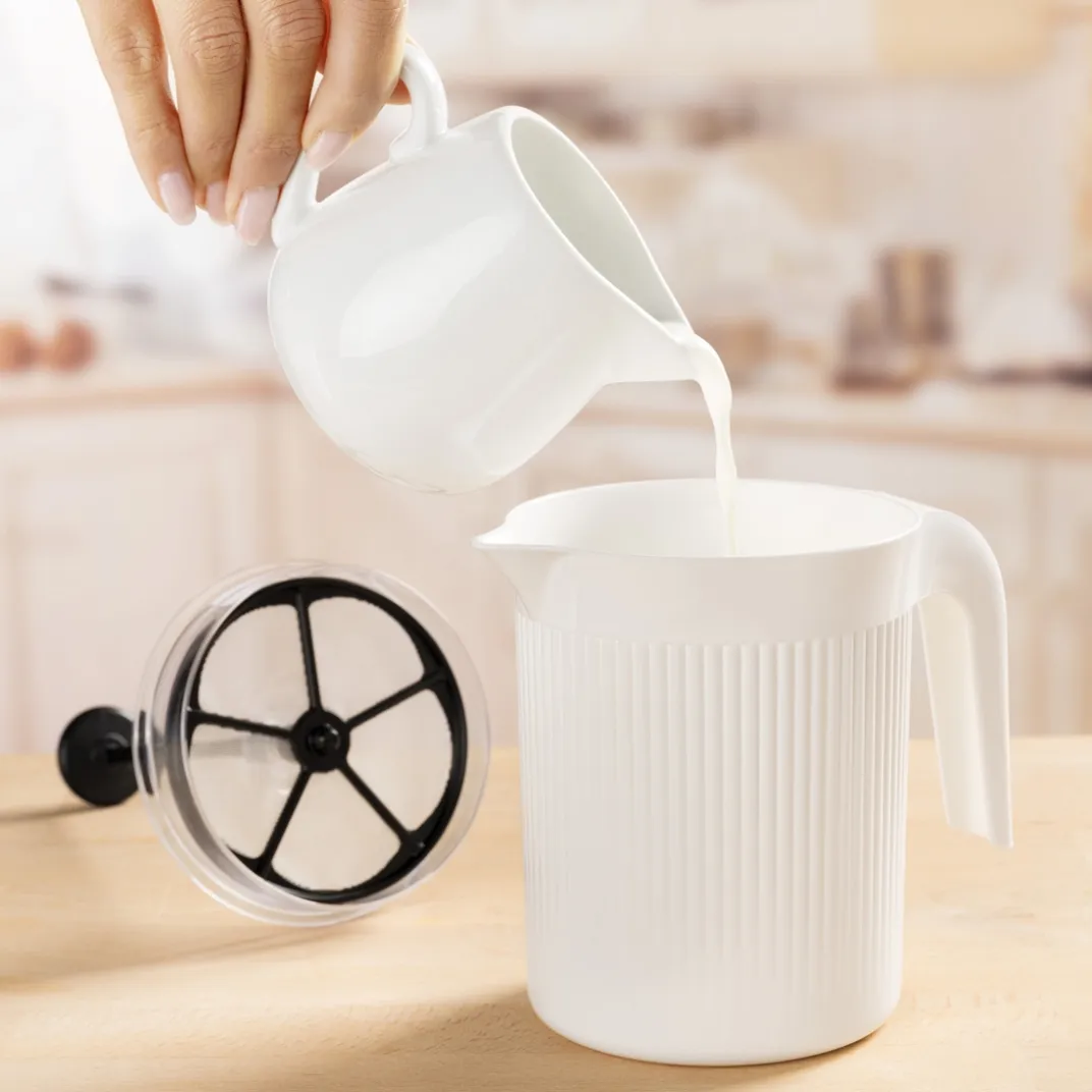 Accessoires Petit-Déjeuner|Tempsl Mousseur à lait manuel