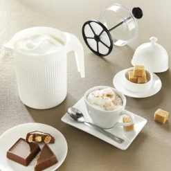 Accessoires Petit-Déjeuner|Tempsl Mousseur à lait manuel