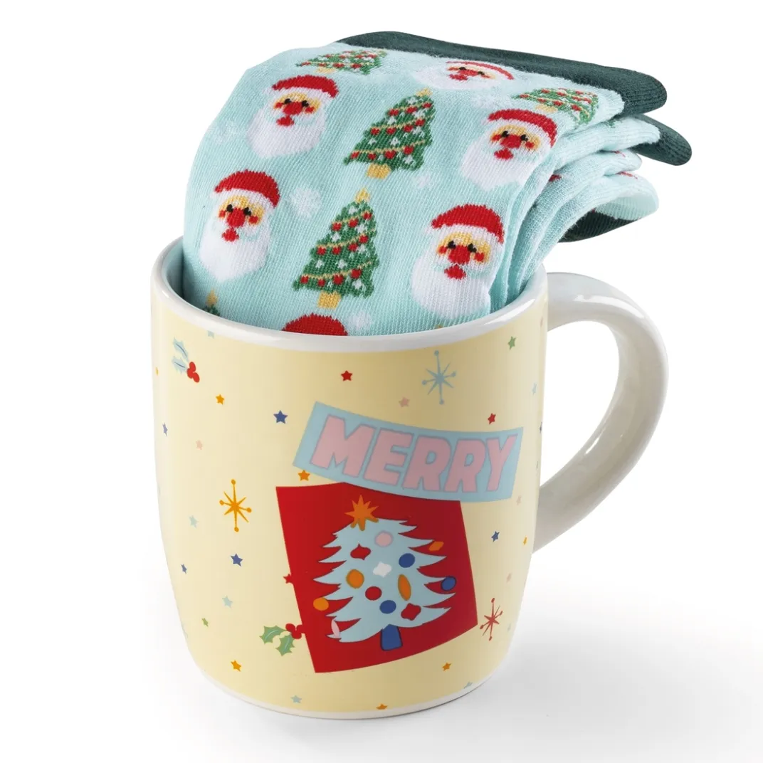 Table De Noël|Art De La Table|Tempsl Mug + chaussettes