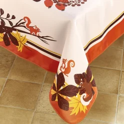 Art De La Table|Tempsl Nappe baies d'automne ronde ou rectangle