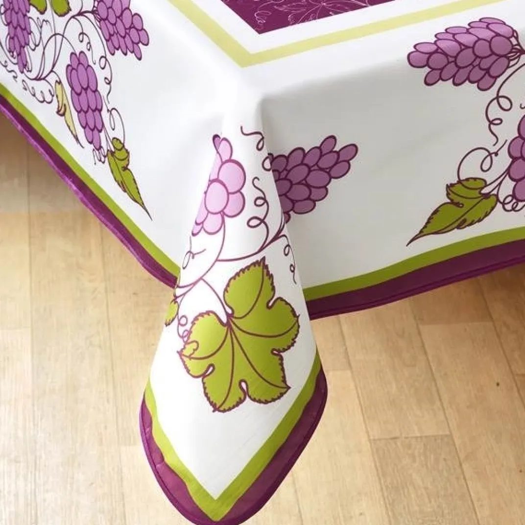 Art De La Table|Tempsl Nappe grappes de raisin Rectangulaire