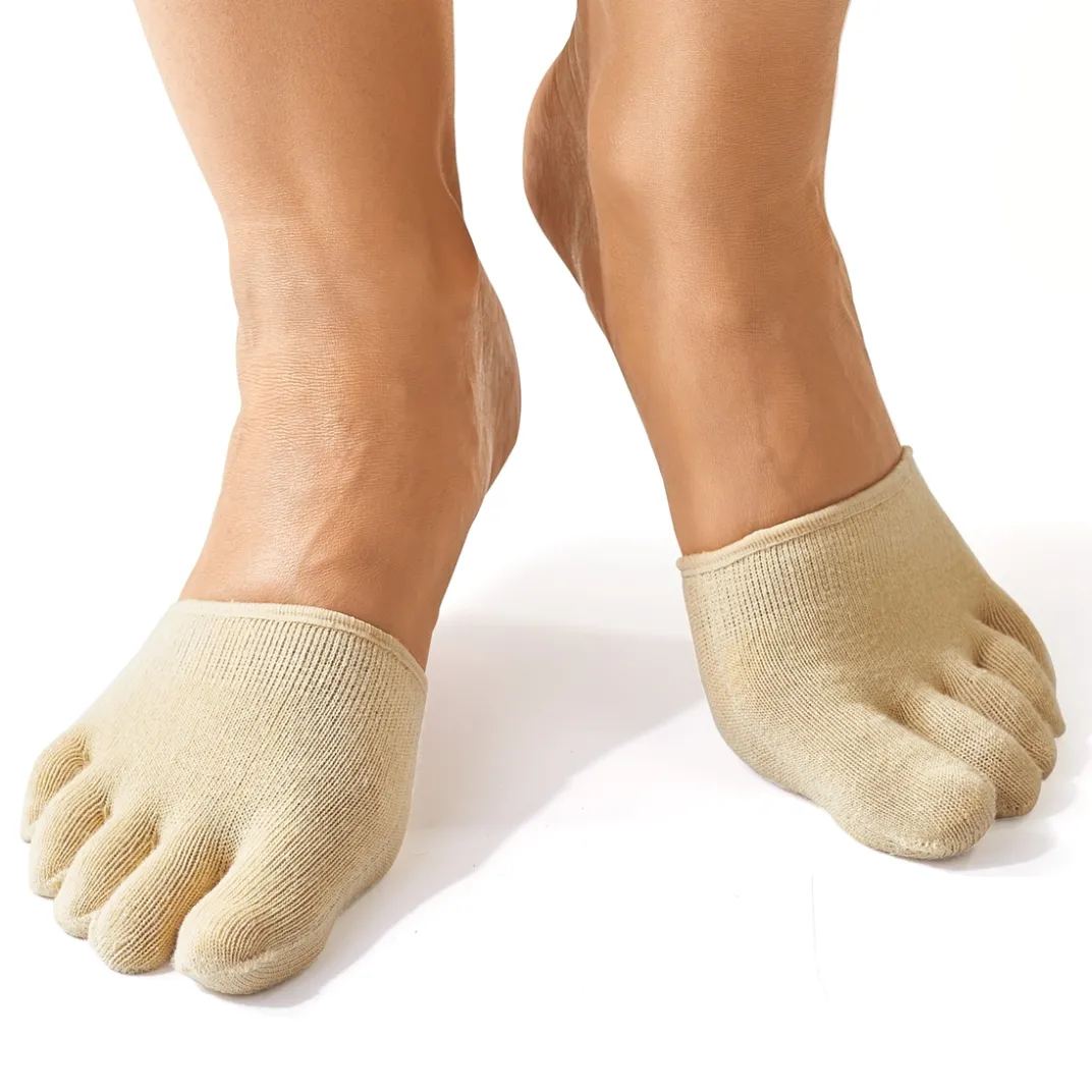 Sous-Vêtements|Tempsl 3 paires de demi-chaussettes orteils