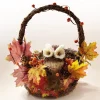 Décorations|Tempsl Panier d'automne chouette