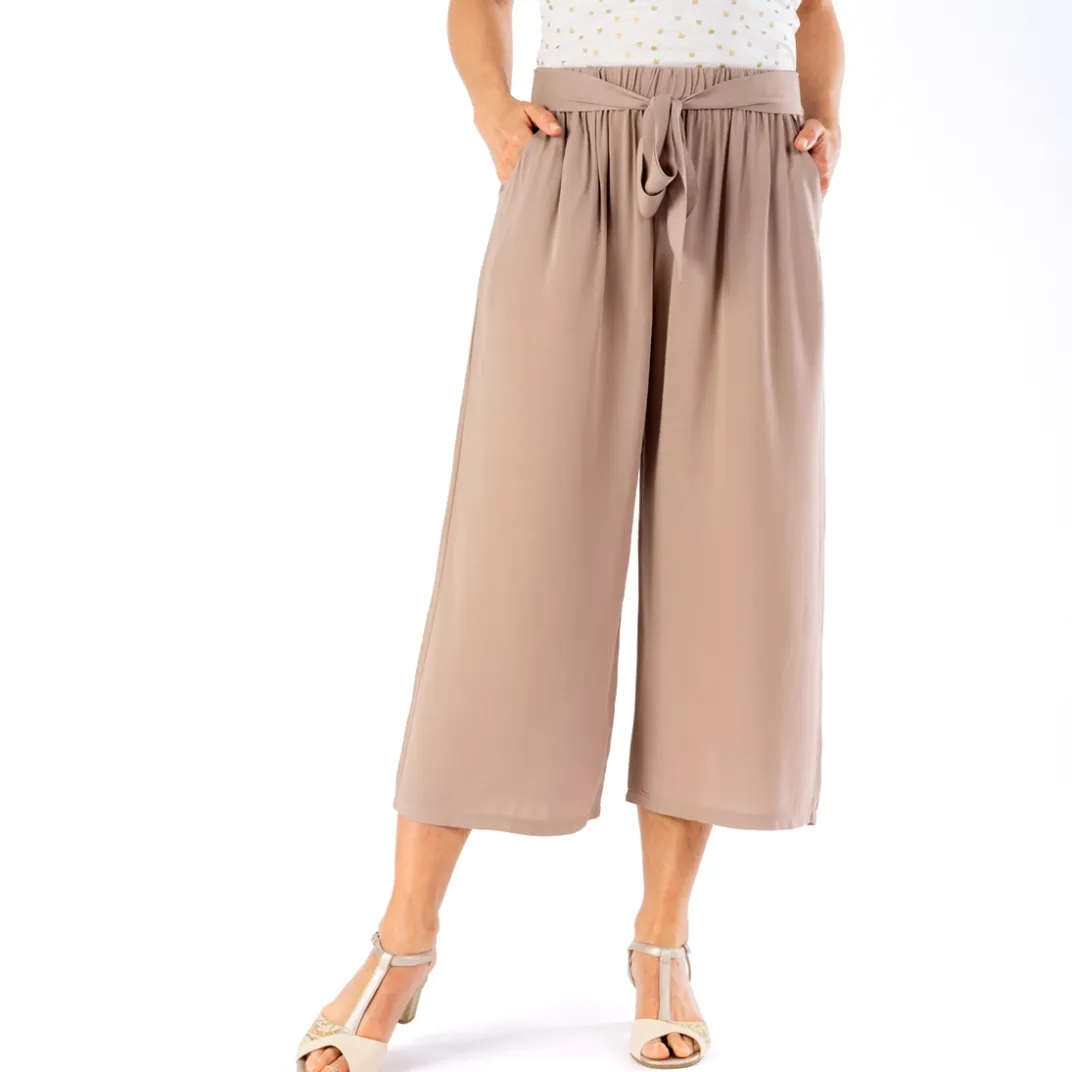 Vêtements|Tempsl Pantacourt bleu ou beige