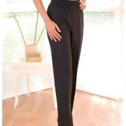 Vêtements|Tempsl Pantalon Classique femme - Noir ou bordeaux