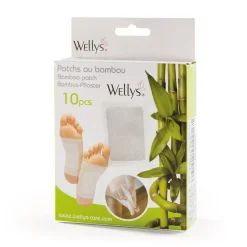 Soins Des Pieds Et Accessoires|Aide Et Accessoires Confort|Tempsl 10 patchs détox pied Bambou / gingembre