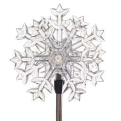 Décorations Extérieures Noël|Décorations Lumineuses|Tempsl 5 pieds cristaux solaires