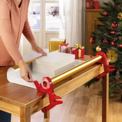 Emballages Cadeaux|Accessoires Bricolage Et Astuces|Tempsl 2 pinces distributrices adhésif/papier