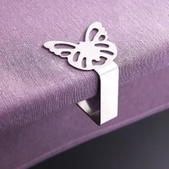 Art De La Table|Tempsl 4 pinces nappe papillon
