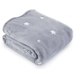 Décorations Intérieures Noël|Accessoires Mode|Tempsl Plaid étoiles phospho