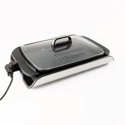 Cuisson Et Accessoires|Tempsl Plancha grill avec couvercle
