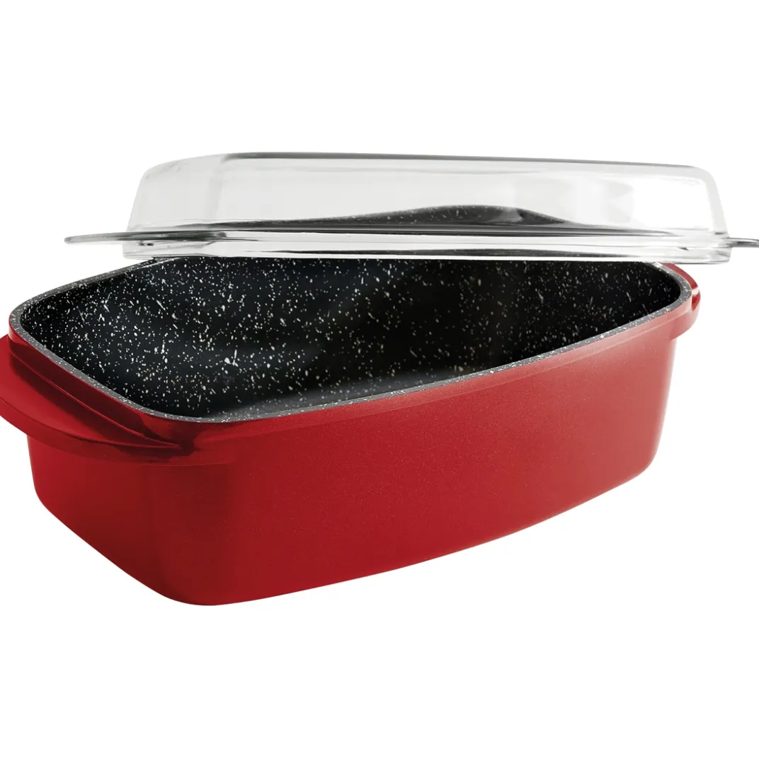 Cuisson Et Accessoires|Tempsl Plat four fonte d'aluminium avec couvercle Pradel France ®
