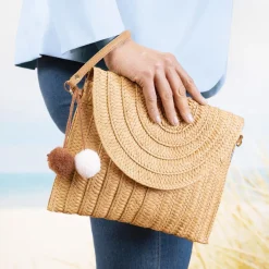 Sacs, Bijoux Et Accessoires|Tempsl Pochette en papyrus