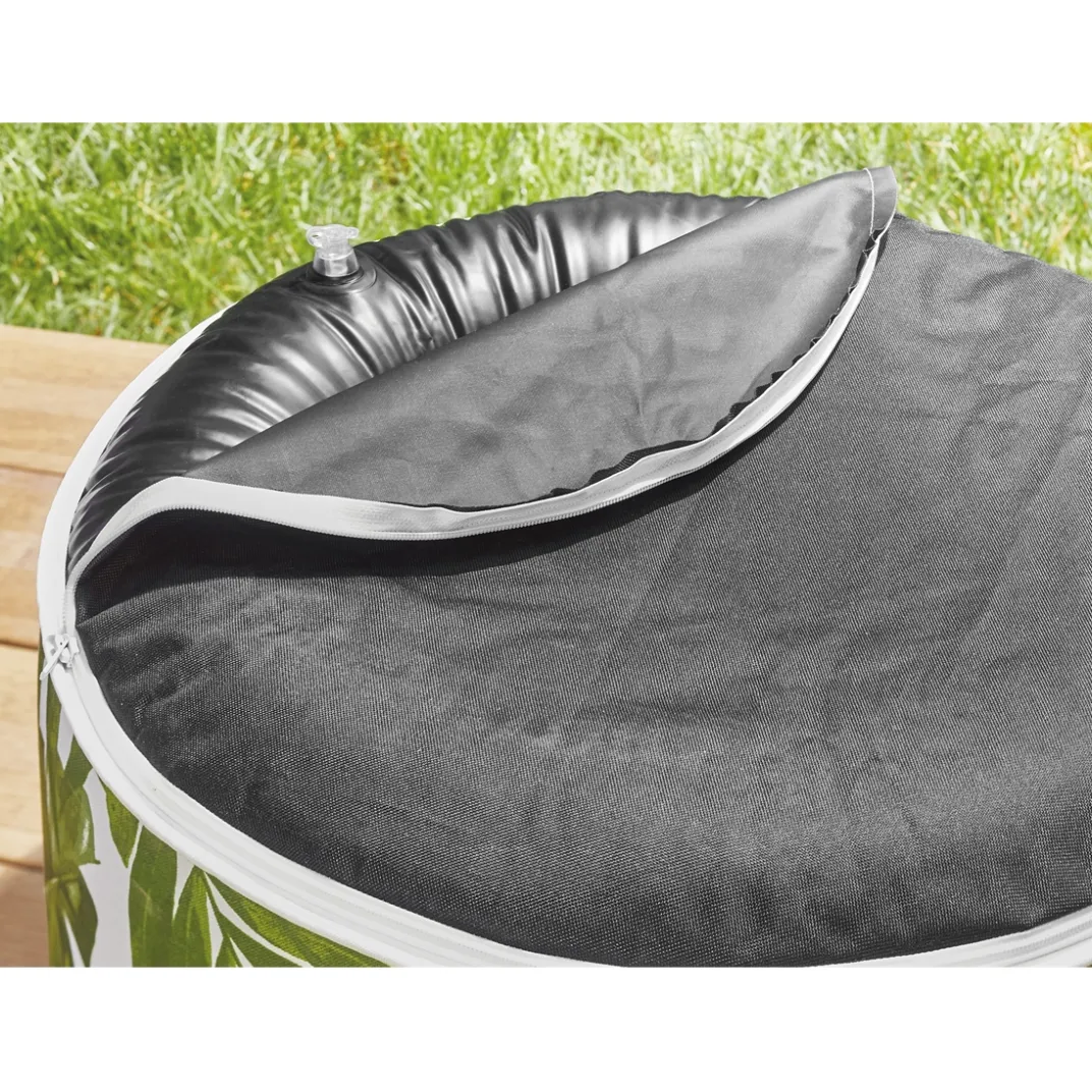 Décorations Jardin Et Extérieur|Tempsl Pouf feuilles tropicales