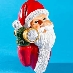 Décorations Extérieures Noël|Décorations Lumineuses|Tempsl Père Noël lampe torche
