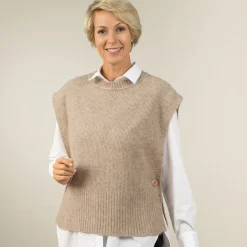 Vêtements|Tempsl Pull poncho beige