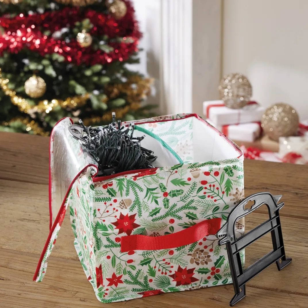 Décorations Intérieures Noël|Emballages Cadeaux|Tempsl Rangement guirlandes électriques