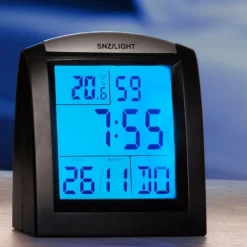 Accessoires Bureau|Tempsl Reveil compact radio piloté