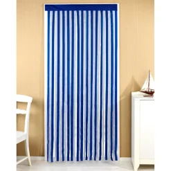 Décorations|Accessoires Bricolage Et Astuces|Tempsl Rideau de porte : Gris/blanc ou Bleu/blanc