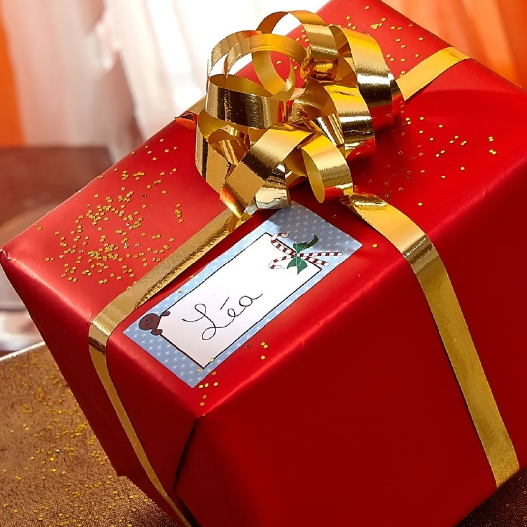 Emballages Cadeaux|Tempsl Rouleau 100 étiquettes cadeau