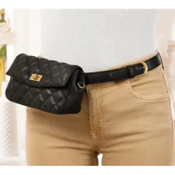 Sacs, Bijoux Et Accessoires|Tempsl Sac ceinture/épaule noir