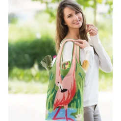 Organisation Et Entretien|Sacs, Bijoux Et Accessoires|Tempsl Sac de courses Flamant rose