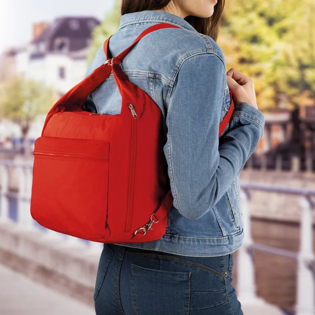 Sacs, Bijoux Et Accessoires|Tempsl Sac 3 en 1 rouge ou marine
