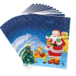 Emballages Cadeaux|Tempsl 12 sachets cadeau de Noël